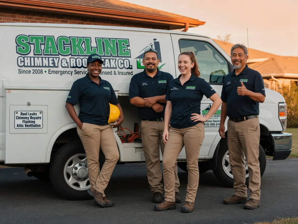 Chimney flashing repair company in Louisburg, KS
